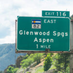 Interstate freeway sign